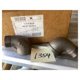 15 Black 1-1/4 Inch MIST 90 ELL Fittings