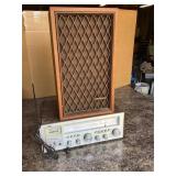 Ken-Tech Stereo Receiver with Speaker