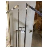 Metal Clothes Display Rack, 71 Inches
