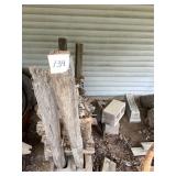 Pickers Lot with Wood and Miscellaneous Items