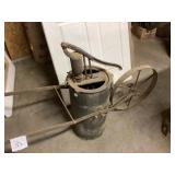 Early Metal Wheeled Crop Sprayer