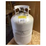 24-Inch White Propane Tank with OPD