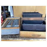 Beehive Frames and Accessories Lot