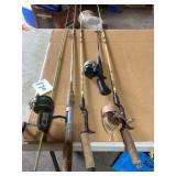 Fishing Rods with Zebco and Other Reels