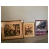 Framed Art Prints Including New Orleans