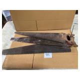 Three Vintage Hand Saws