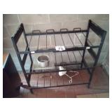 BLACK STORAGE RACK BLACK STORAGE RACK