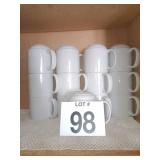 (13)  coffee cups