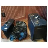 File lock case black file case and a black duffel File lock case black file case and a black duffel