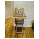 Antique high chair