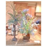 Two floral centerpieces Two floral centerpieces