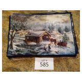 Winter Scene Placemats set of 12 Winter Scene Placemats set of 12