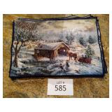 Winter Scene Placemats set of 12