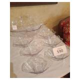 Clam Salad Bowl Set Clam Salad Bowl Set