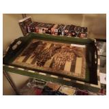 Assorted DVDs, music CDs, VHS tapes, grape Assorted DVDs, music CDs, VHS tapes, grape