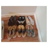 6 pairs of sandles 6 pairs of sandles