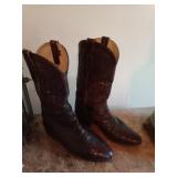 Ostrich boots made by Dan Post Ostrich boots made by Dan Post