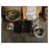 Light fixture empty tool case gloves Light fixture empty tool case gloves
