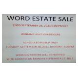 Word Sale Word Sale