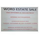 Word Sale