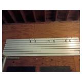 Standard Horizontal Slatwall panel