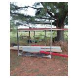 8' x 8' x 8' metal rack