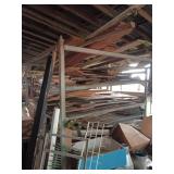 8' x 8' x 8' metal rack