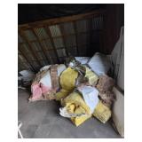 Lot of loose insulation