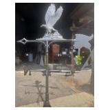 30' Eagle Weathervane Flat Base black