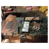 Lot of mixed movie decor and memorabilia