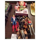 Lot of Action Figures & Becky Lynch Plush