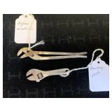 (2) Miniature Wrenches