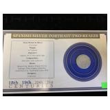 Spanish Silver Portrait 1783 Coin in Bubble Pack