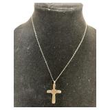 Sterling Cross Necklace