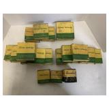 (19) Vintage John Deere Parts Boxes