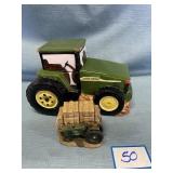 John Deere Ceramic Cookie Jar &
