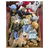 Assortment of TY Stuffed Animals