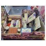 Assorted Crafts Stamps, Markers, Heat Tool