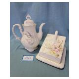 Bavaria China from Germany Coffee Pot &