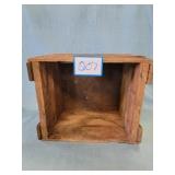 Wooden Shipping Crate 9" T 13" X 10"