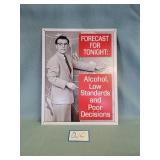 MAN CAVE Bar Sign Forecast Sign