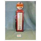 AIR SPEED GASOLINE Embossed Thermometer Sign
