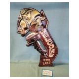 WELCOME TO THE LAKE Embossed Sign