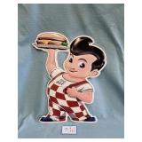 BIG BOY Embossed Sign