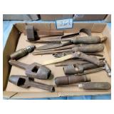 Assorted Punches, Pliers, Pry Bars, Etc.