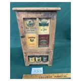 Miniature Primitive Toy Country Cupboard