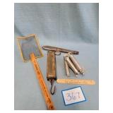 (2 Pcs. of Advertising, Paint Can Openers & Scale