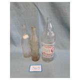 (3) Soda Bottles