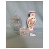 Biscuit Jar, Candy Jar and Vase