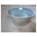 Galvanized Oval Double Handle Bucket